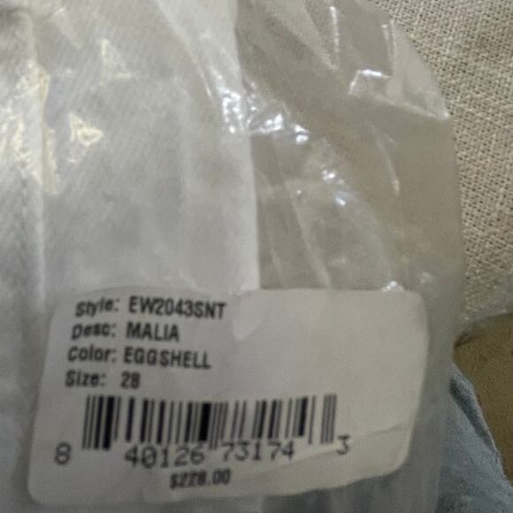 Edwin size 28 Malia Mid Rise Straight Leg Utility Denim Jeans - Picture 7 of 7